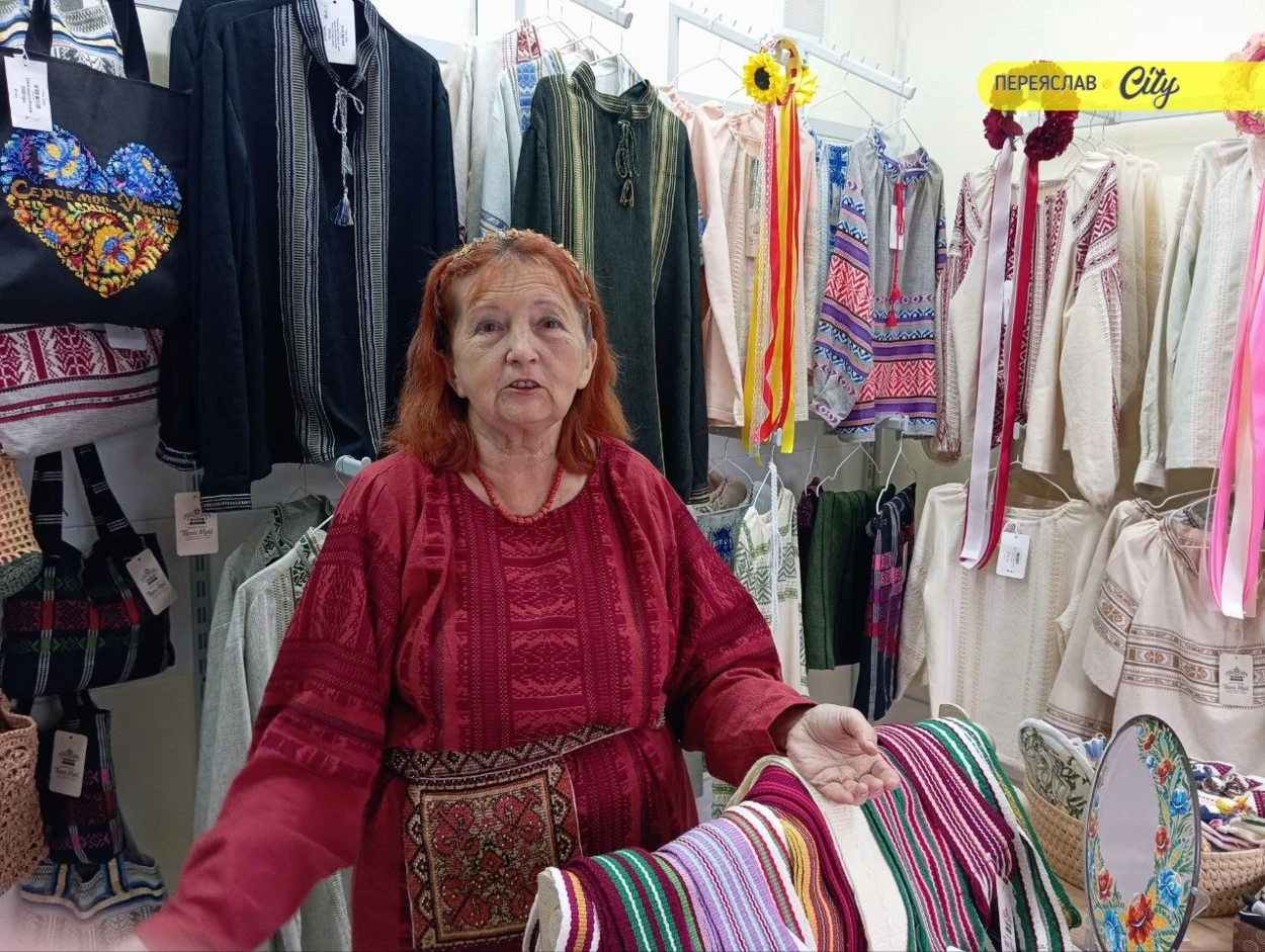 У Переяславі відкрилася майстерня «Ткані мрії», де пропонують вбрання в етностилі та майстер-класи