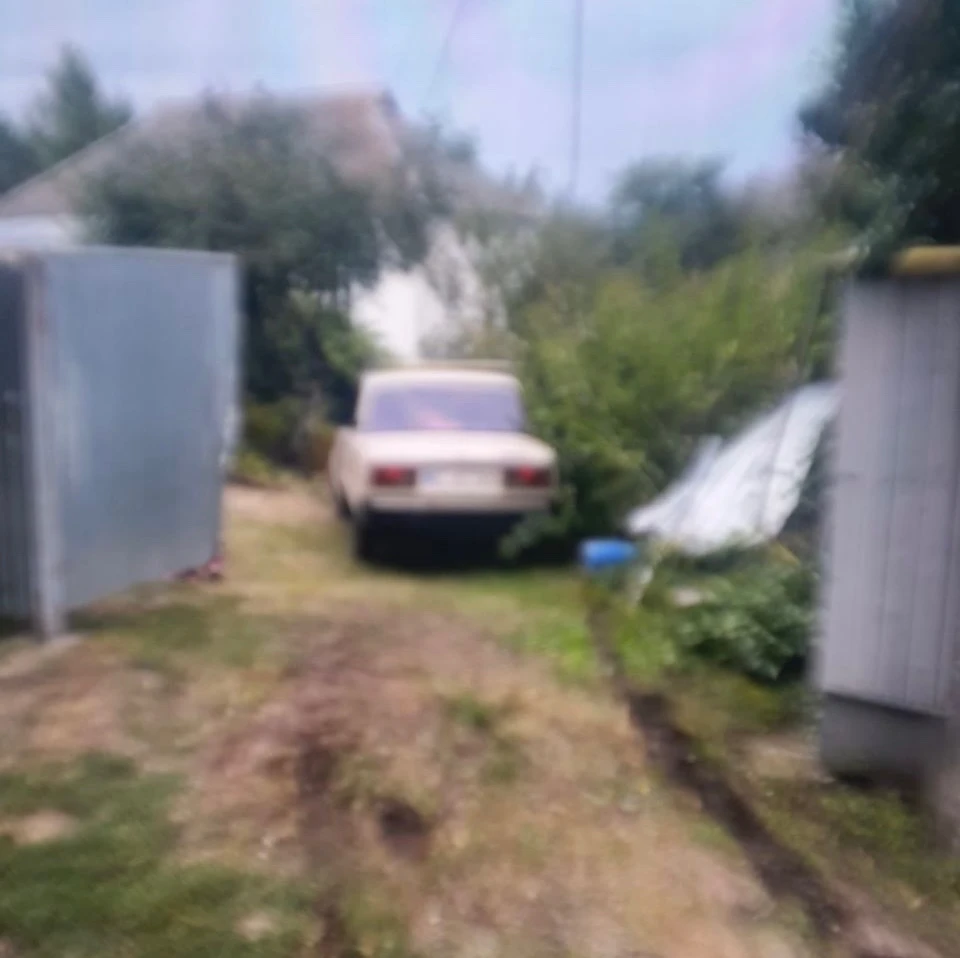 Жигулі в паркан вʼїхав 