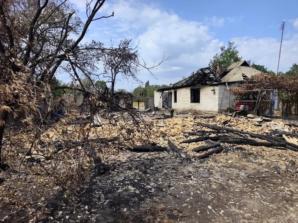 У Помоклях порахували масштаби великої пожежі, Червоний Хрест привіз допомогу постраждалим сім'ям