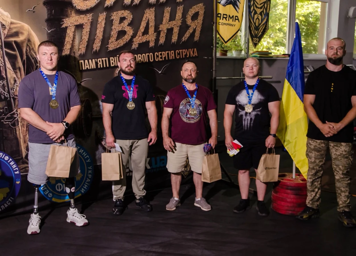 Перемога під прапором Переяслава: Володимир Гетьман здобув золото на турнірі з жиму лежачи