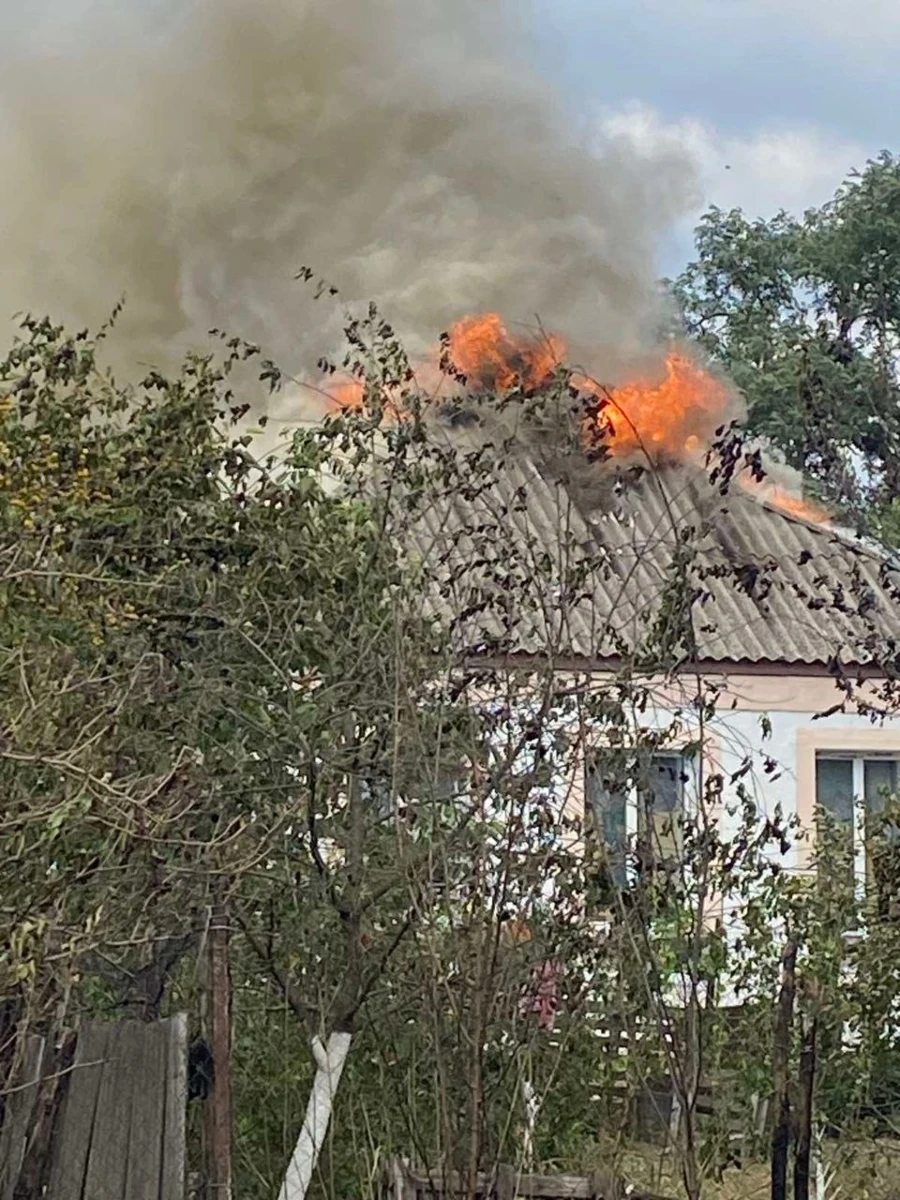 Один будинок згорів повністю, а в другому знищений дах у селі Переяславської громади