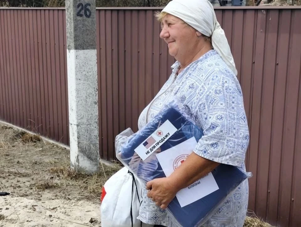 У Помоклях порахували масштаби великої пожежі, Червоний Хрест привіз допомогу постраждалим сім'ям