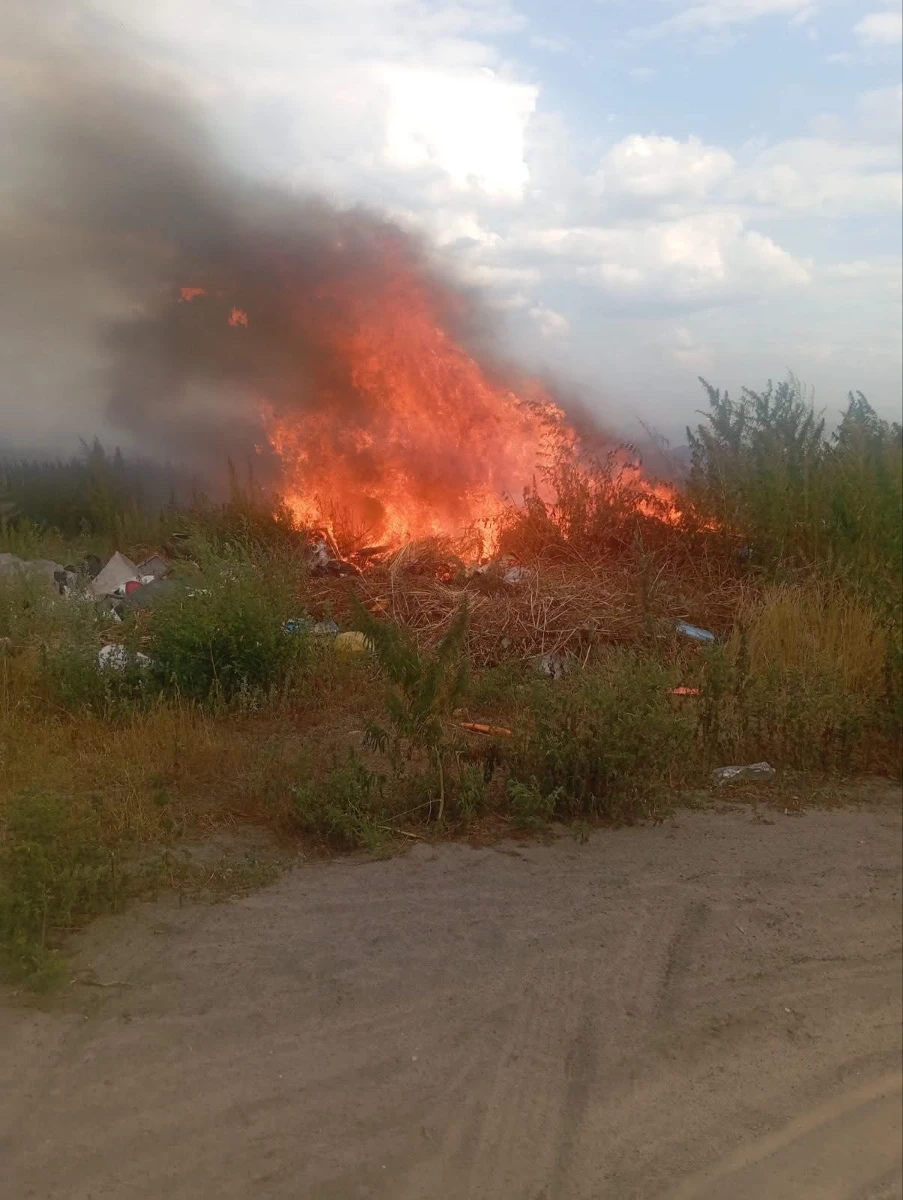 У селі Студениківської громади другий день гасять займання сухостою поблизу торфовища