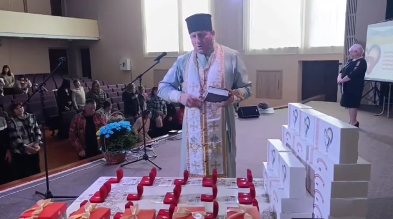 Дітям загиблих Захисників Циблівської громади вручили кулони «Батьківське серце»