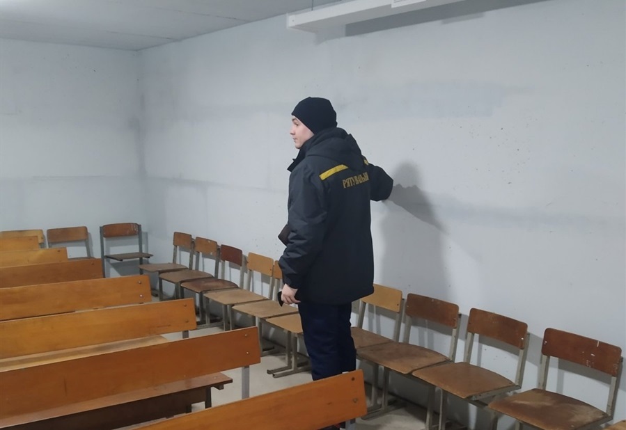 Укриття Пристрімської гімназії перевірили ДСНСники