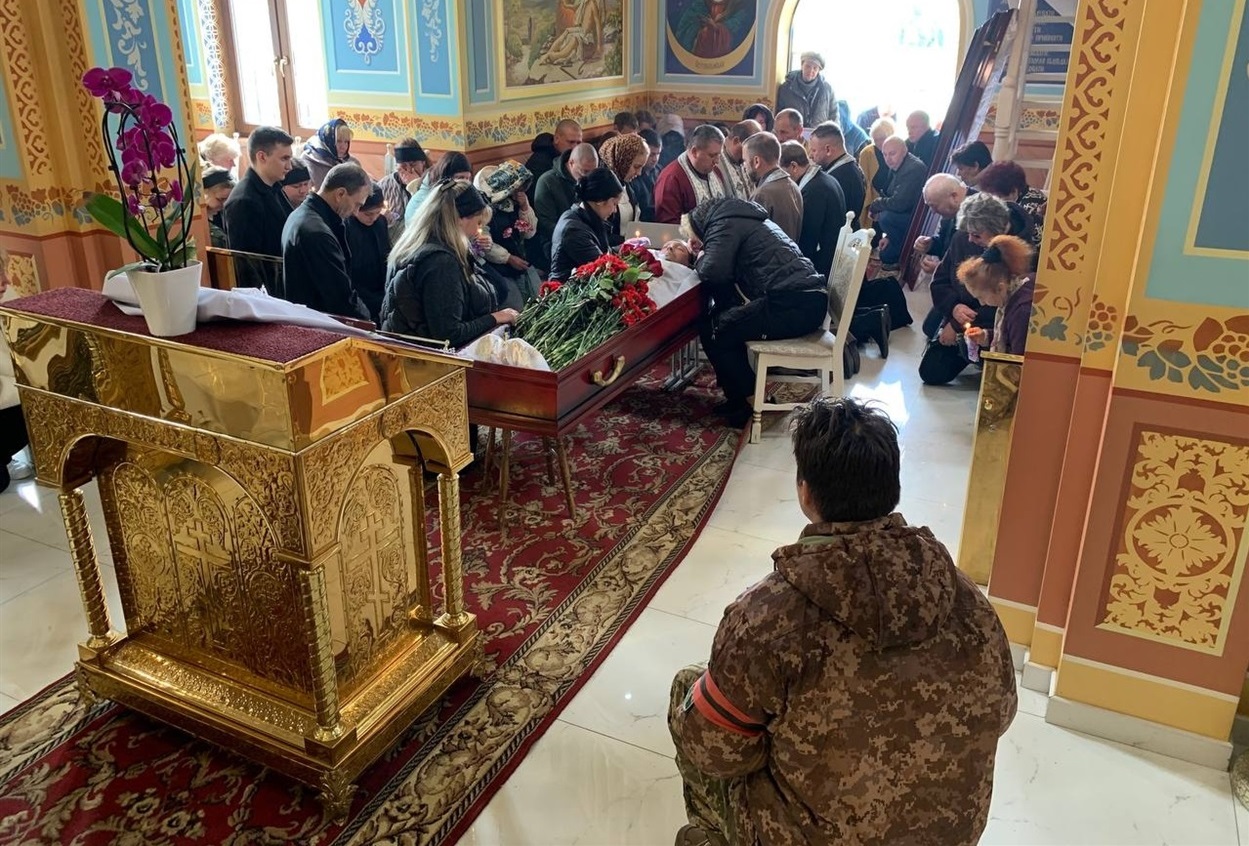 Прощання з Миколою Онопрієнком