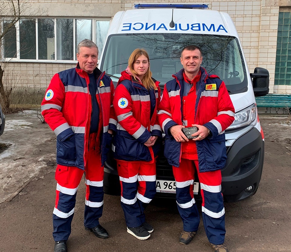 Олександр Синиця із колегами 