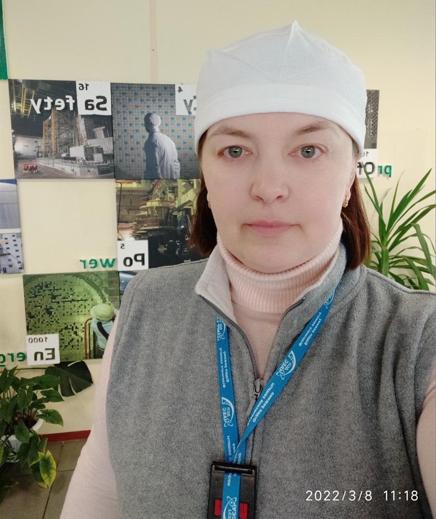 Людми Козак. На ЧАЕС працює 19 років