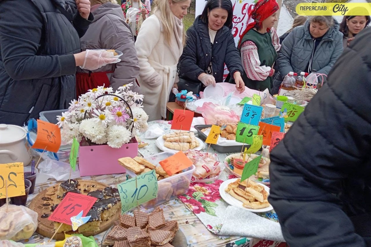 Майже 70 тисяч гривень на підтримку ЗСУ зібрали на ярмарку в Переяславській школі №1