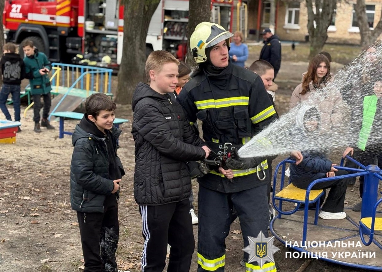 Діти мали змогу відчути себе юними пожежниками