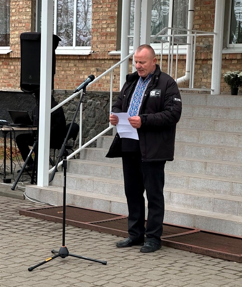 ​​У Гайшині відкрили меморіальні дошки чотирьом Героям-землякам. 7 листопада 2025 р. ​