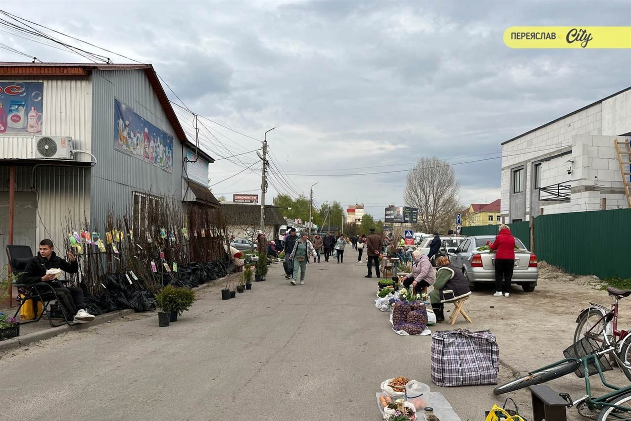На базарі в Переяславі розсаду помідорів продають по 50-80 гривень, а капусту і перець по 70