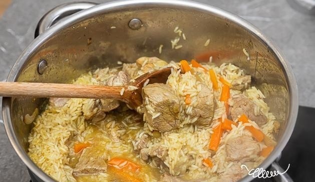рецепт плову зі свиноною