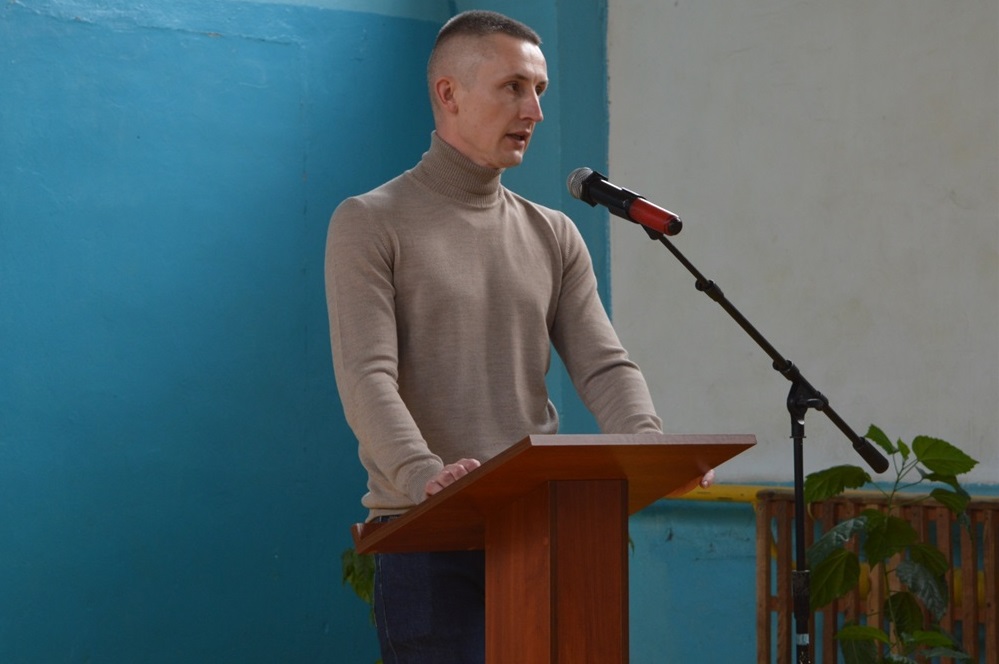 Звітує староста Олександр Якуба 