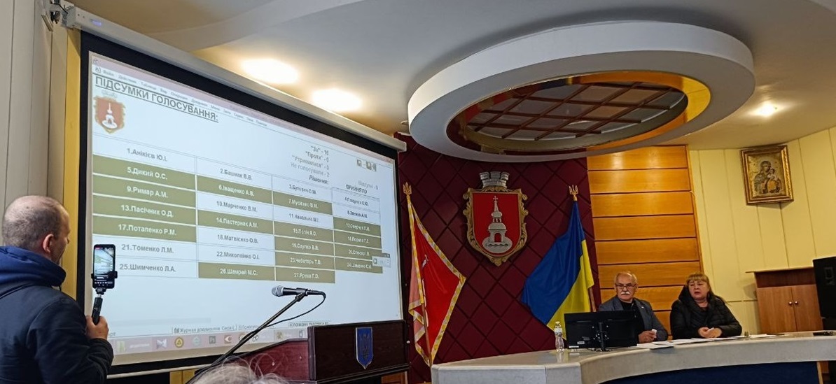 Переяславська міськрада. Позачергова сесія. 22 листопада 2023 р.  