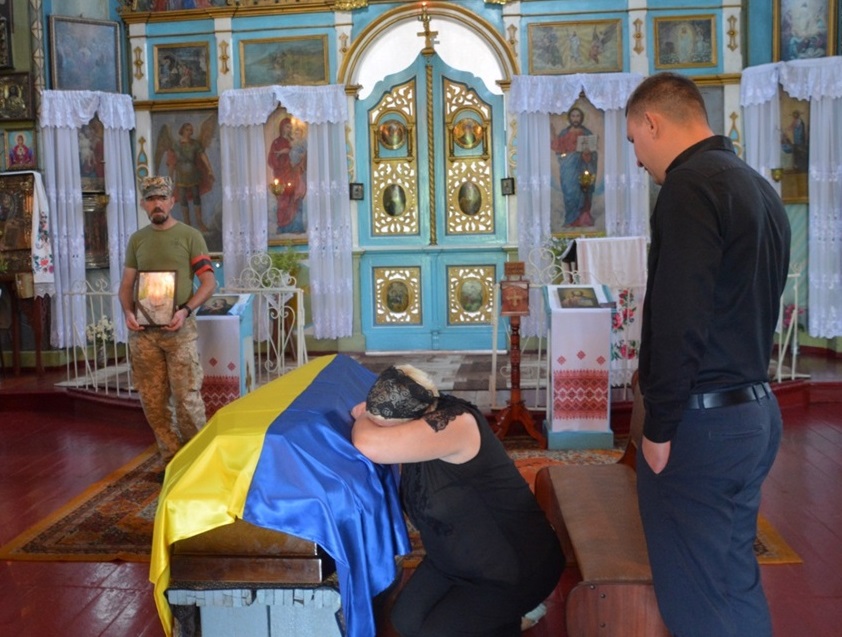 Відспівали Героя в Успенському соборі