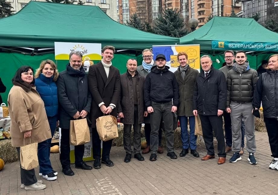 Переяславський виробник хліба й молока представив свою продукцію на "ВетеранАгроFEST: сила Київщини"