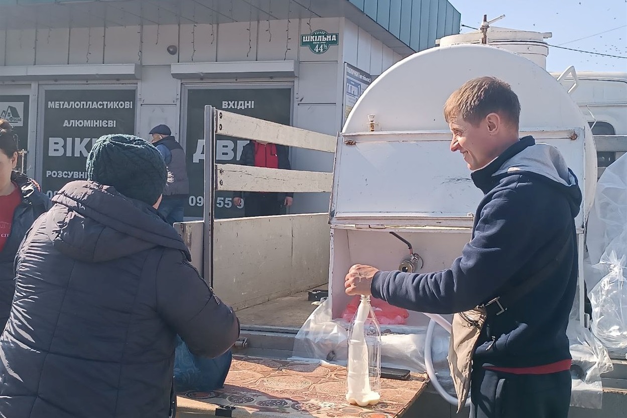 ціна на молоко в переяславі
