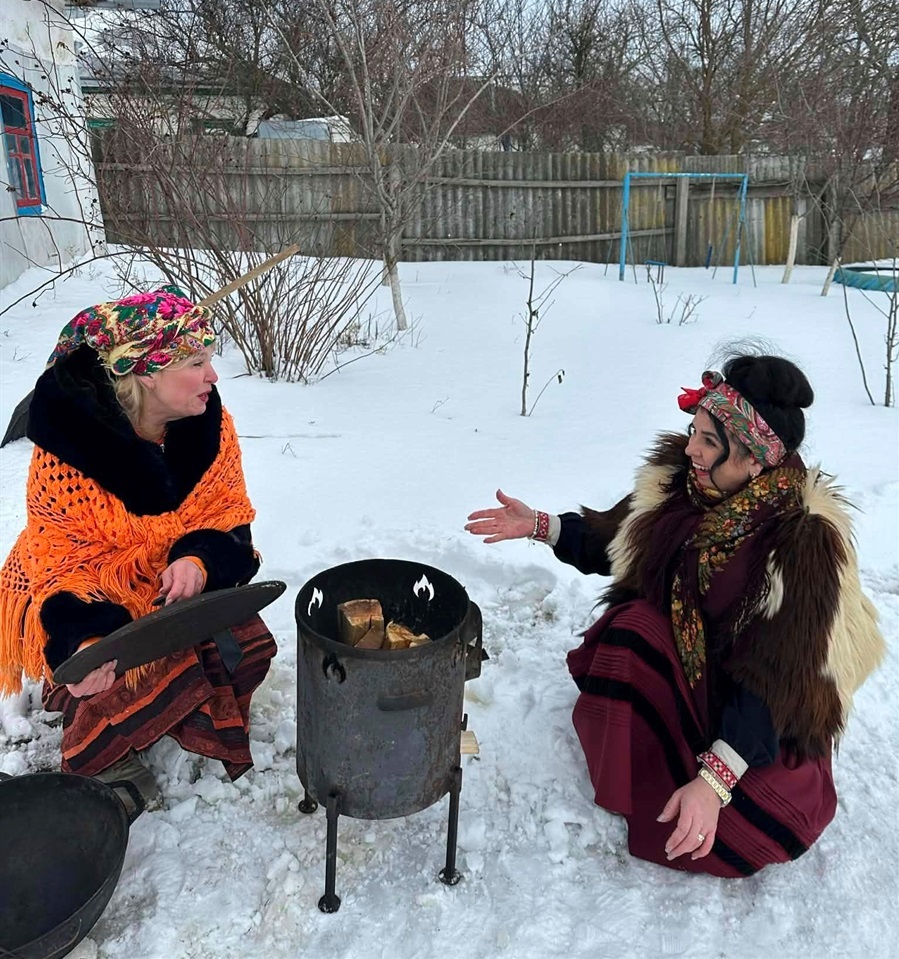 Масниця 2026 у світлиці "Дві сестриці" в Горбанях на Переяславщині 