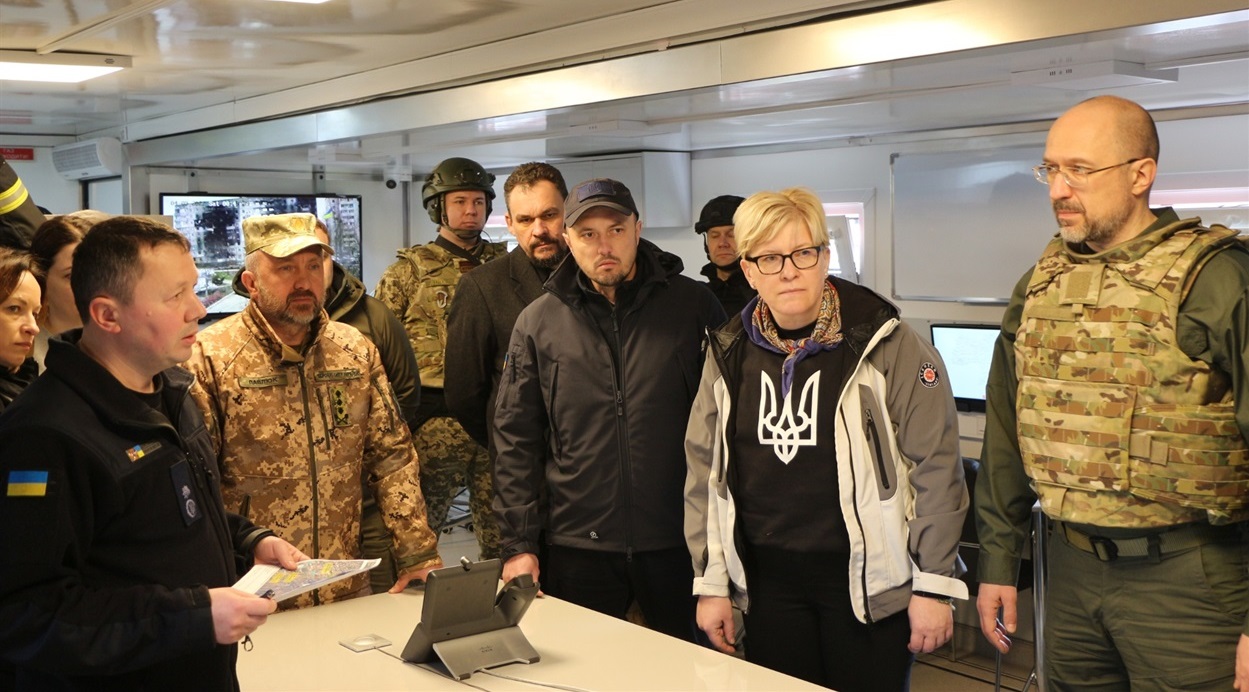 До пункту управління ДСНС України завітали Прем’єр-міністри України та Литви 