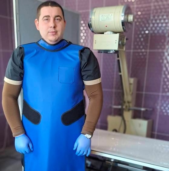 На фото Ярослав Волошенко, лікар-рентгенолог клініки "Мухтар"