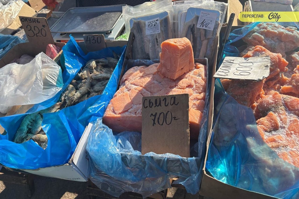 У Переяславі на базарі на 50 гривень подорожчав свинячий ошийок