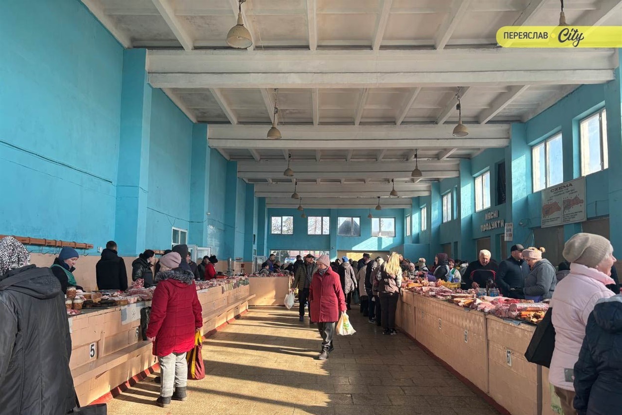 У Переяславі на базарі на 50 гривень подорожчав свинячий ошийок