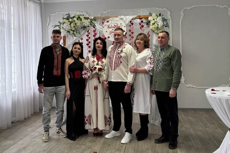У День закоханих у Переяславі одружилися вісім пар, серед них подружжя віком 60+