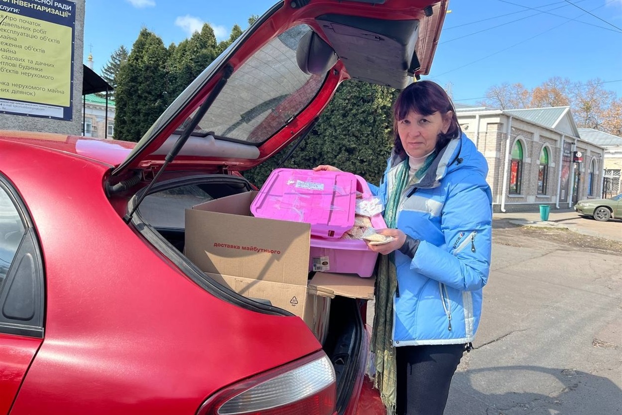 "Після смерті Віті я продовжую його місію", — Олена Гичко, дружина полеглого Героя Віталія Чорногора.