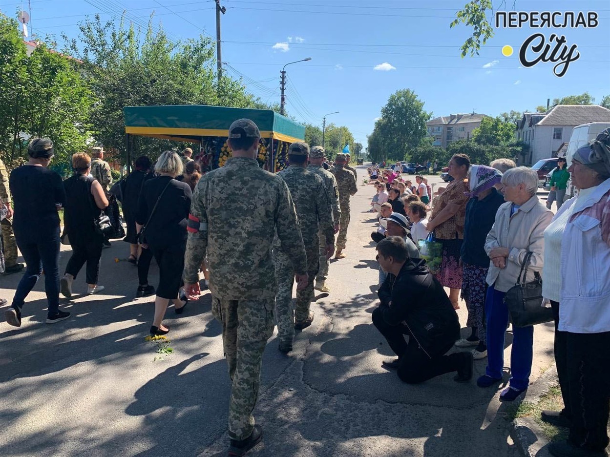 Процесія прощання з Героєм