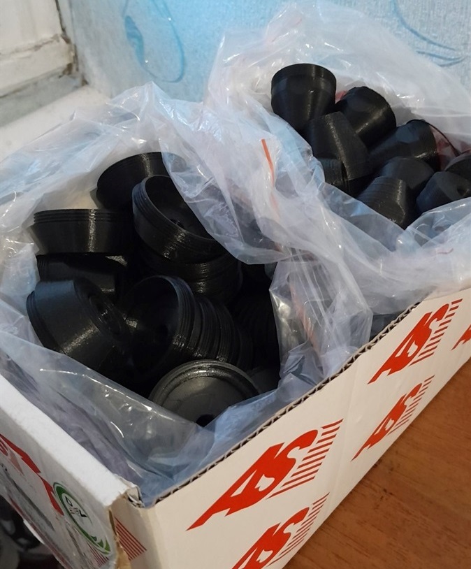 Деталі, надруковані на 3D-принтері