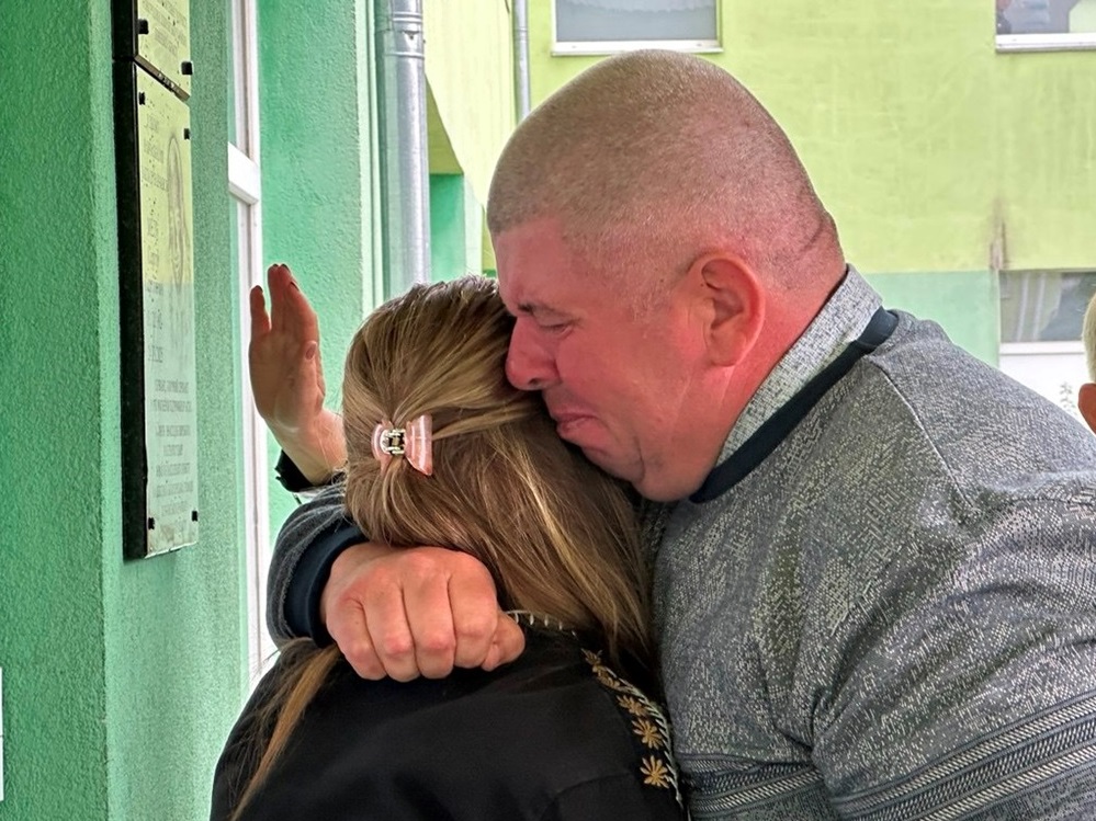 Мітинг пам'яті з нагоди відкриття меморіальної дошки Герою Сергію Мелю. 24 вересня, Переяслав