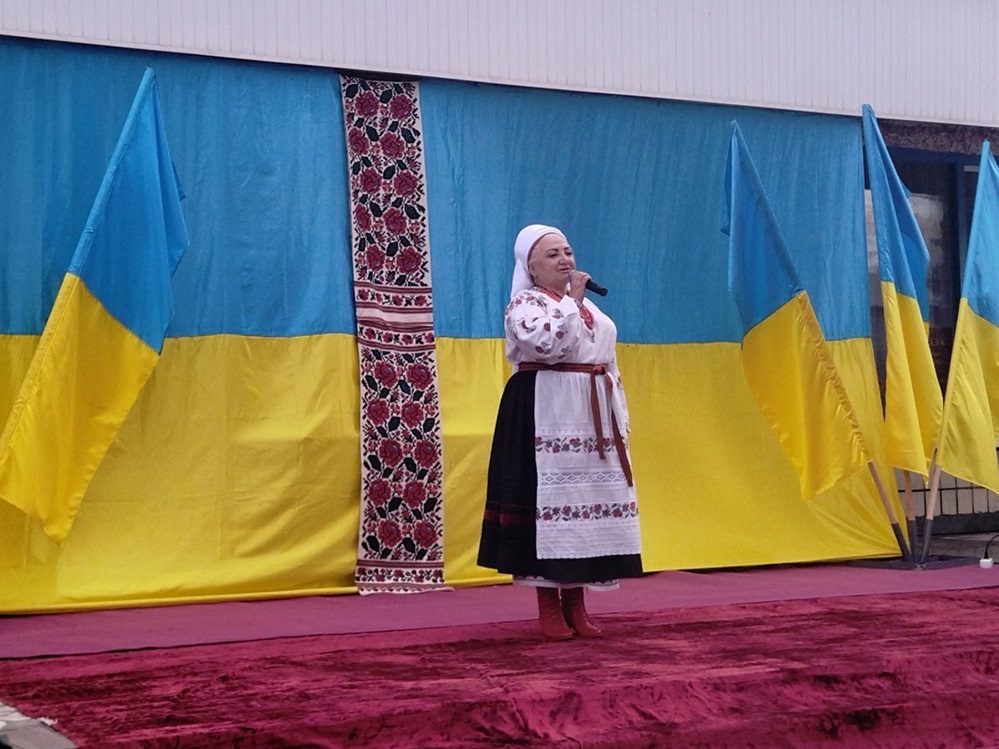 Земляків вітає Зоя Тимченко