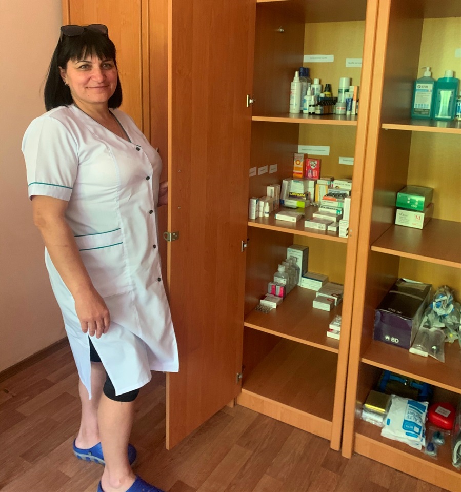 У медпункті є запас медикаментів
