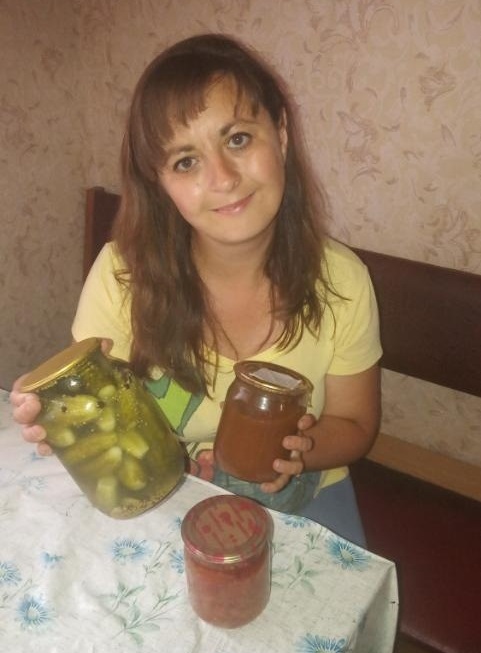 Що виростила на городі, те й заготовляю