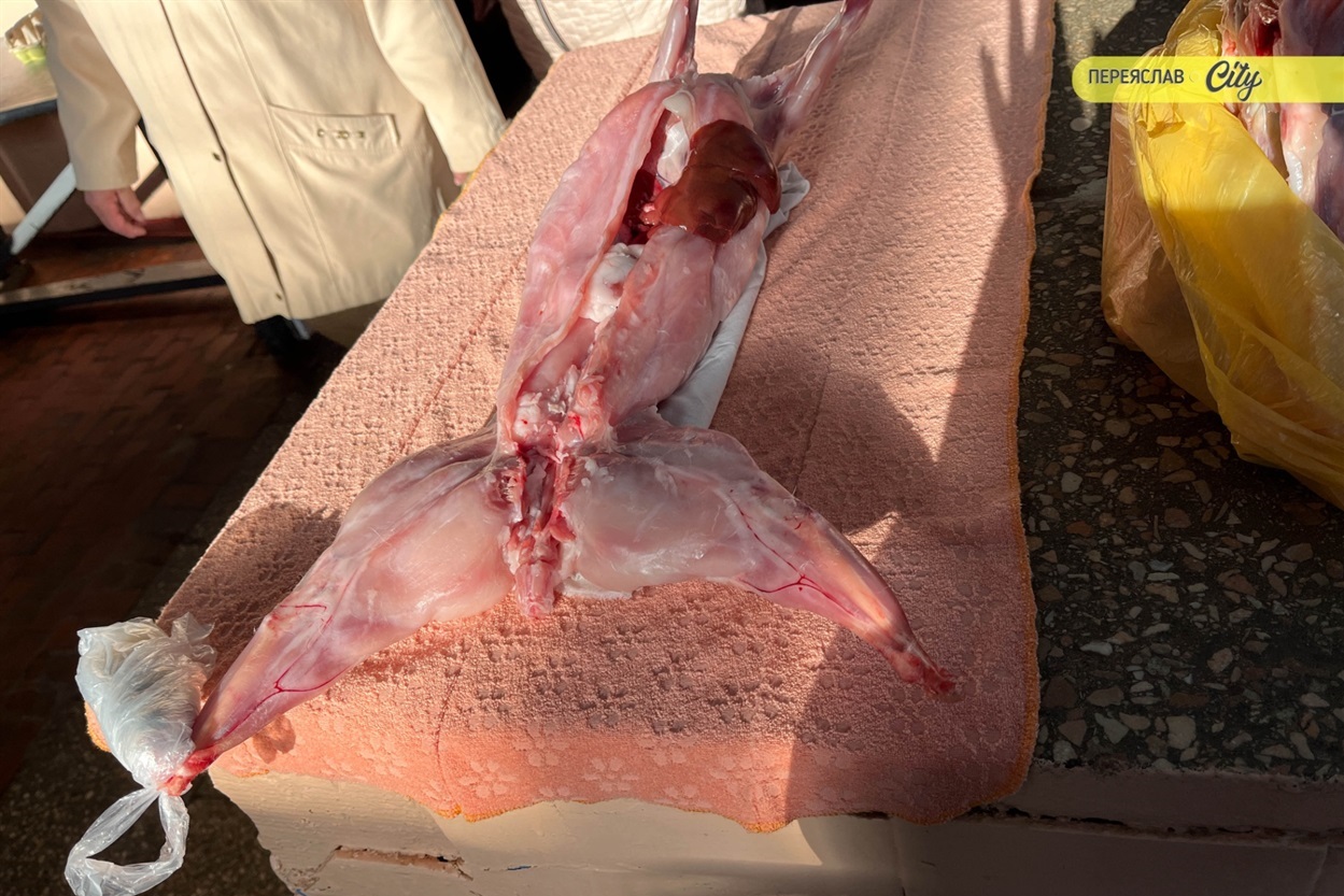 На базарі у Переяславі подорожчала курятина на 20 гривень, а свинячу підчеревину продавали по 380