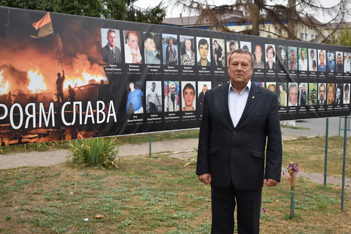 Михайло Сиворко: "Це вже третій варіант банера"