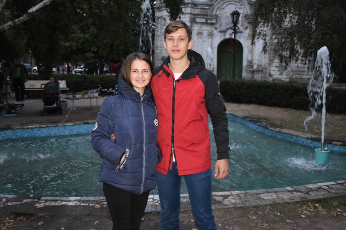 Анастасія Райтаровська прийшла на свято зі своїм хлопцем киянином Русланом
