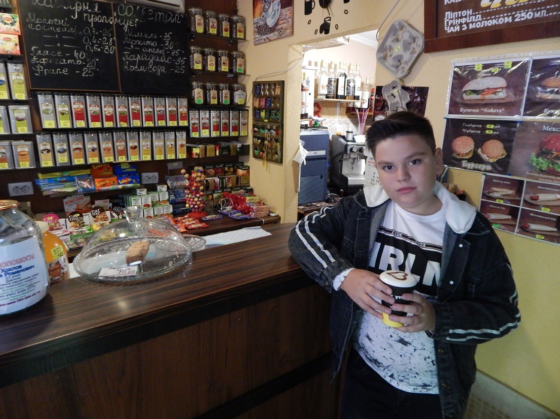 У кав’ярні "Coffeman"
