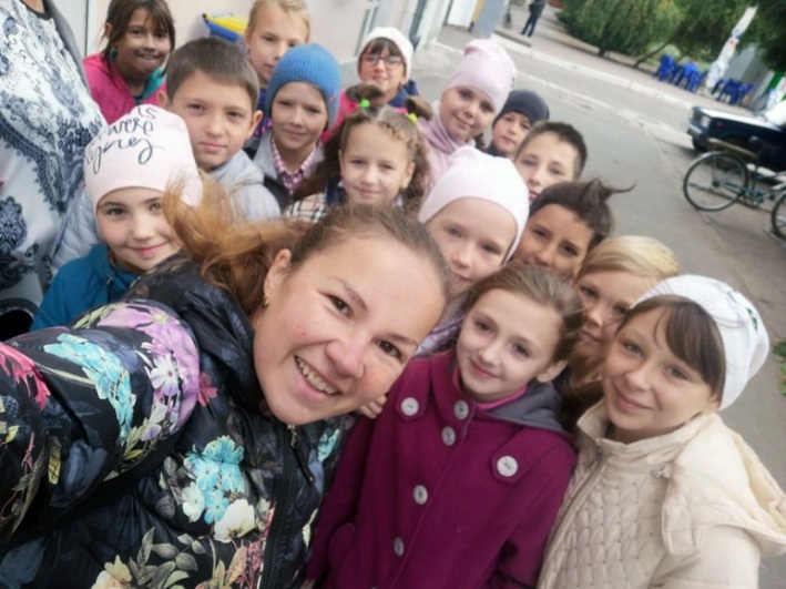 Селфі з Оксаною Гресь