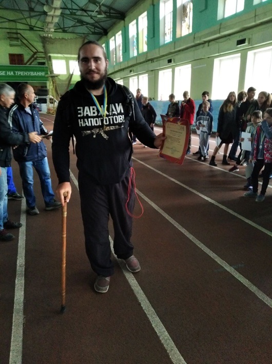 На змаганнях Леонід Хмельков серед призерів