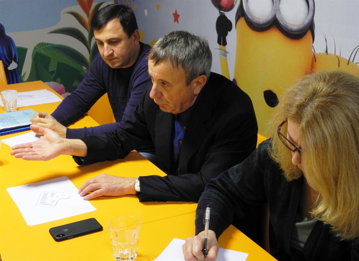 Під час пресконференції 