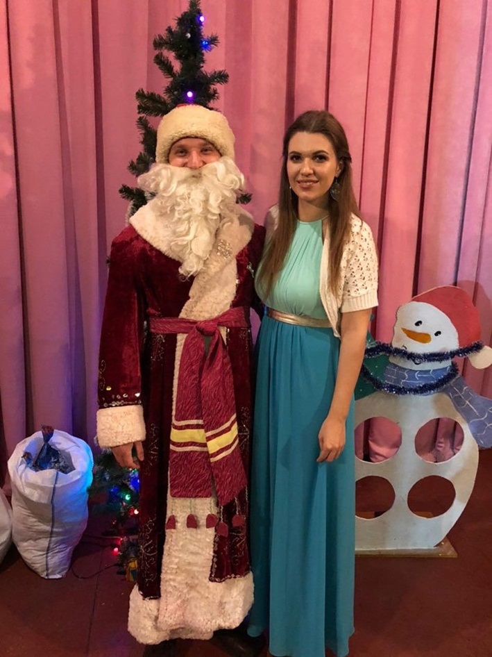 Юлія Погуца запросила на свято Санта-Клауса