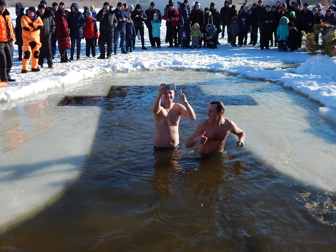 Водохреще біля "Любокраю"