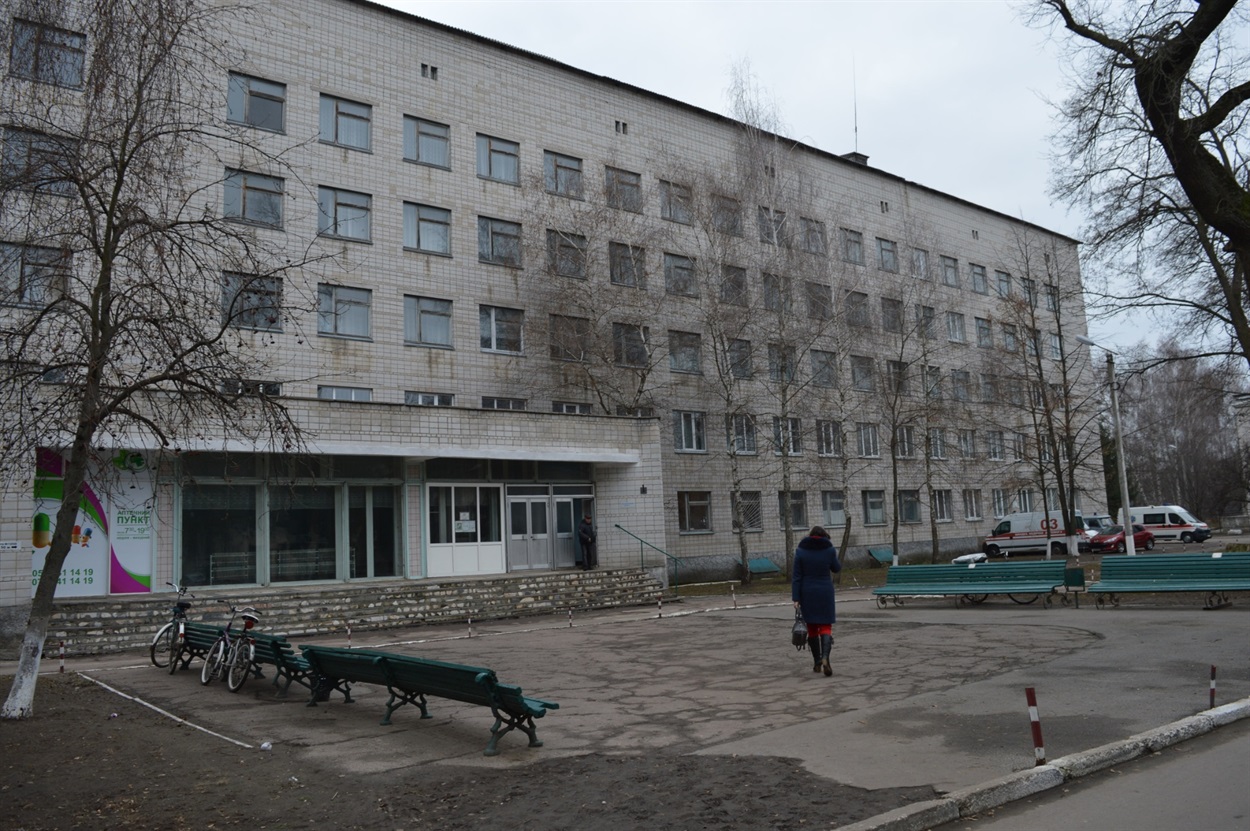 Тут на першому поверсі буде нове приймальне відділення 