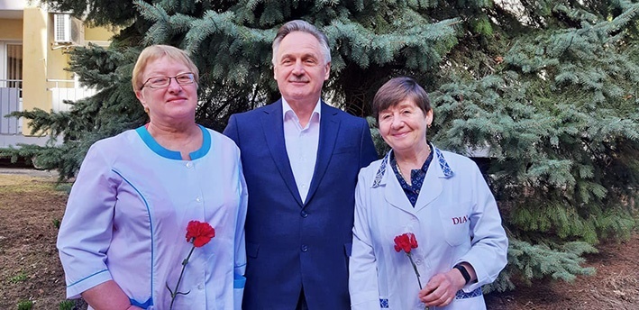 Юрій Гріненко з колегами. Початок березня ц.р.