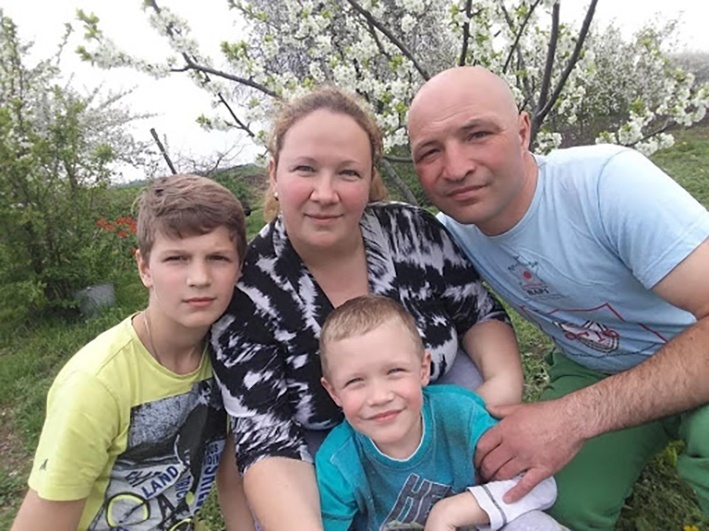 Родина Тлявових (архівне фото)