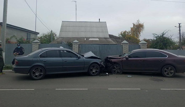 В аварії постраждали хлопчик і жінка