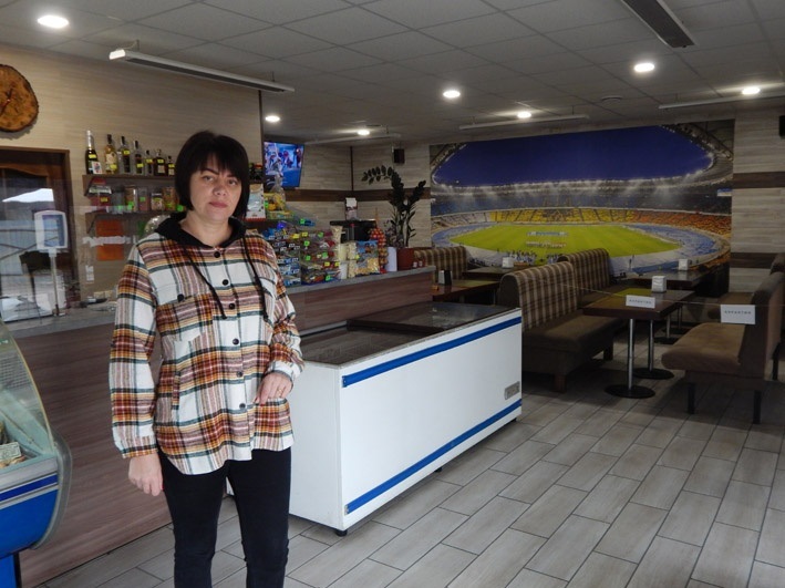 Людмила Драник: "По морожену рибу до "Пінного" приїжджають навіть люди із сіл"
