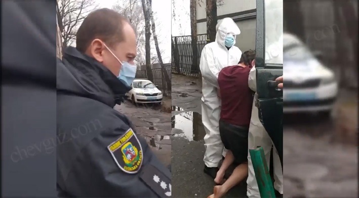 14 грудня. Івана Приходька везуть з лікарні до суду